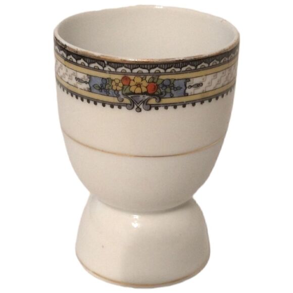 Noritake Lavista Porcelain Egg Cup Handpainted Japan Single Replacement Extra. - Picture 4 of 15